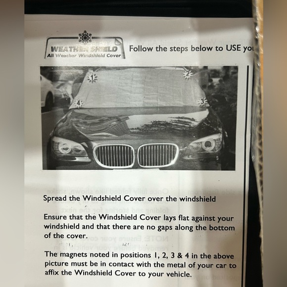 NEW Weather-shield All-Weather Windshield Cover - Picture 4 of 4